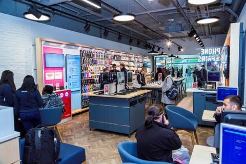 Carphone Warehouse Stratford break out areas